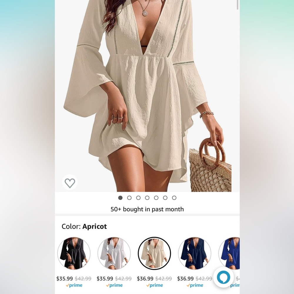 Cover up dress